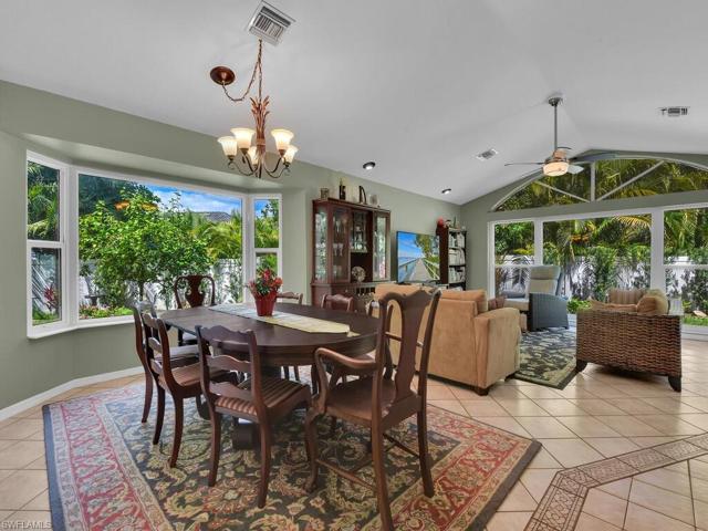 Dining/Family Room - Stunning Views from Large Picture Windows