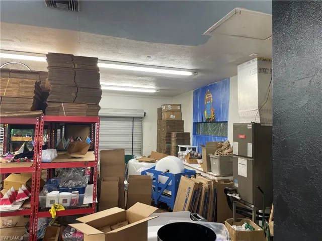 View of storage room