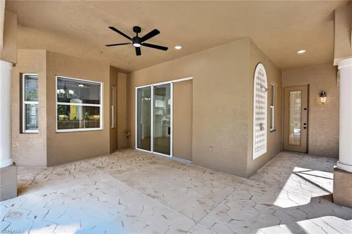 Under truss back porch area 2