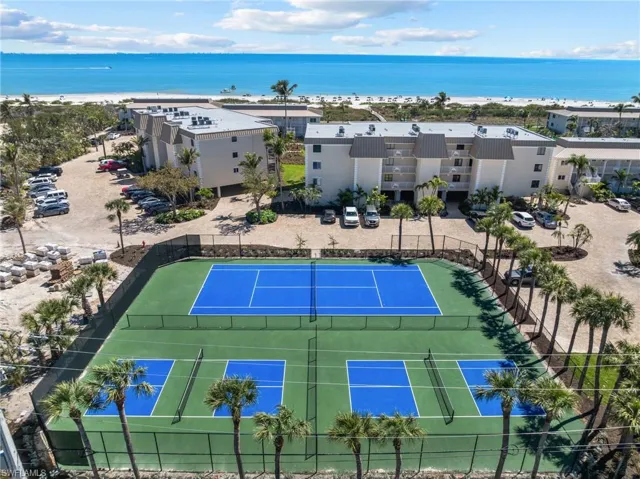 Aerial View Tennis
