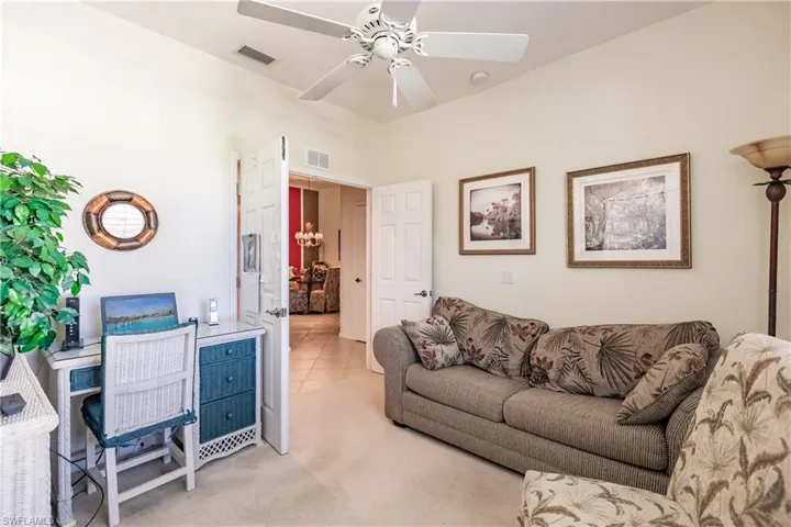 third bedroom with closet and french doors
