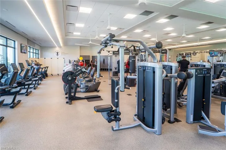 View of gym