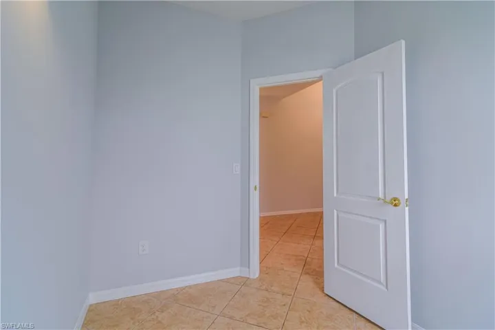 This is an additional space that may be used for storage, efficient home office or potentilly a closet to the Den to create a 4th Bedroom.