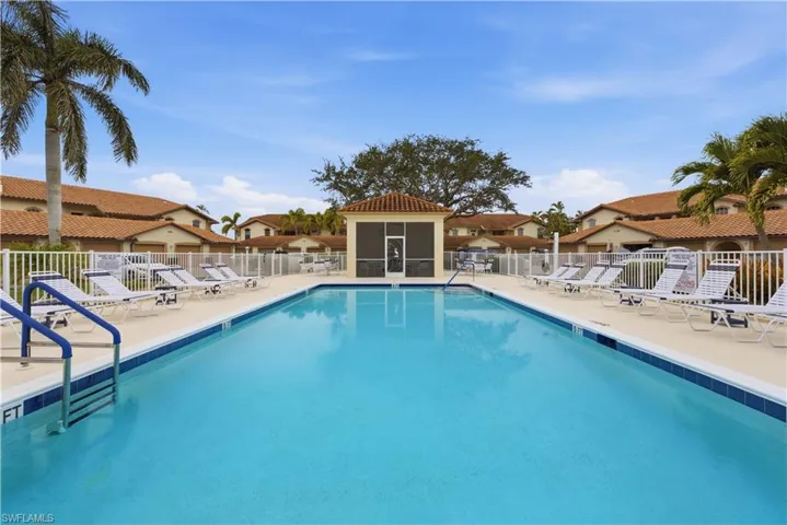 Community pool with easy access from the property
