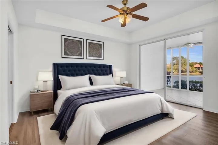 Master Bedroom with Furniture