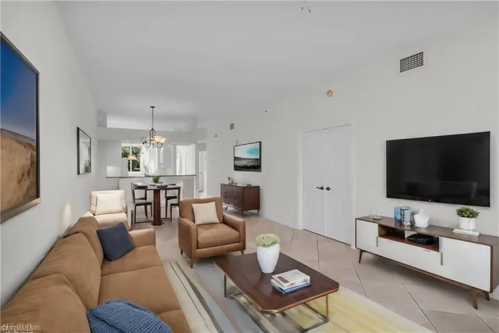 Living/Dining with furniture