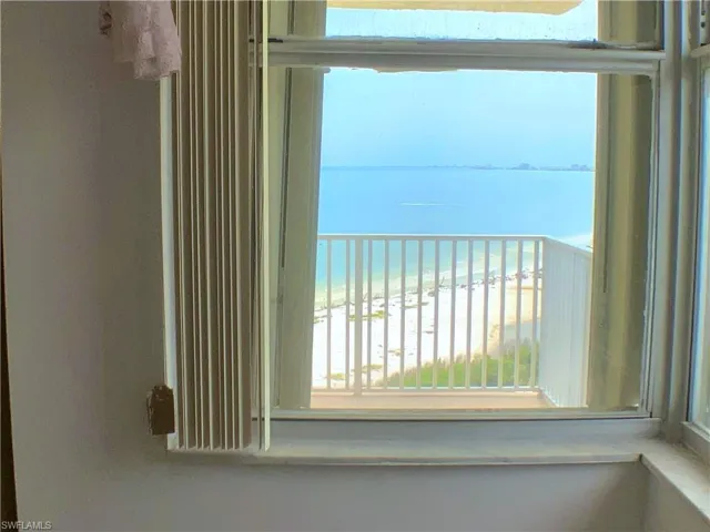 View from bedroom window