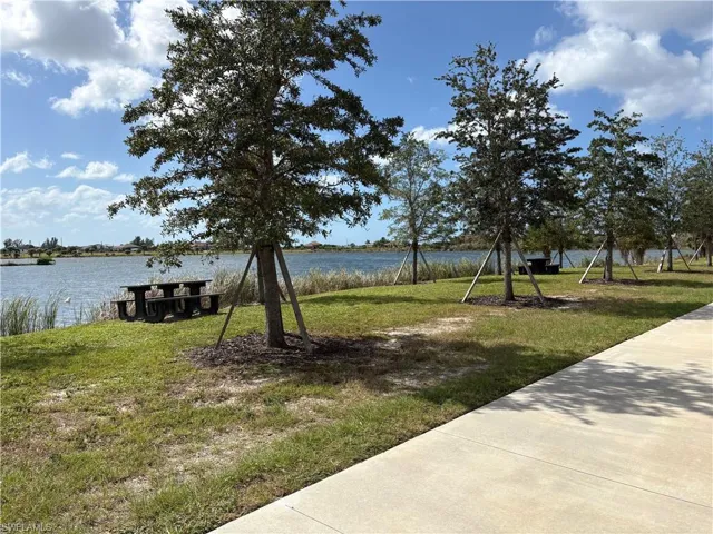 Picnic Tables at Crystal Lake