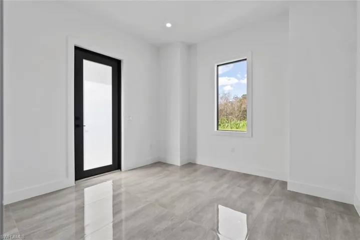 View of spare room