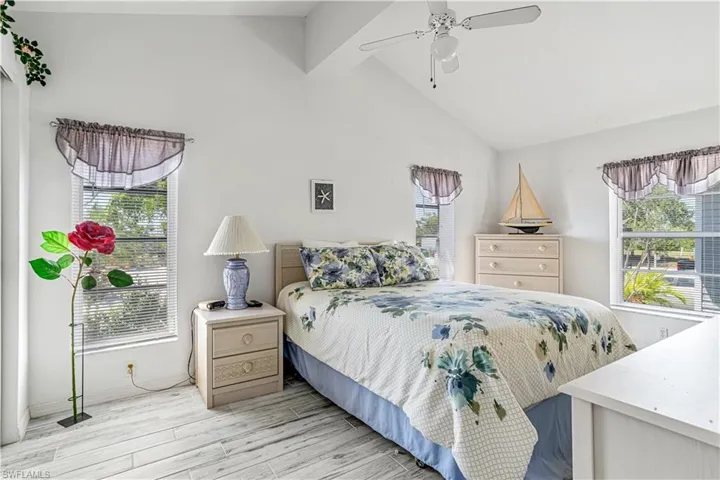 Bright and airy bedroom.