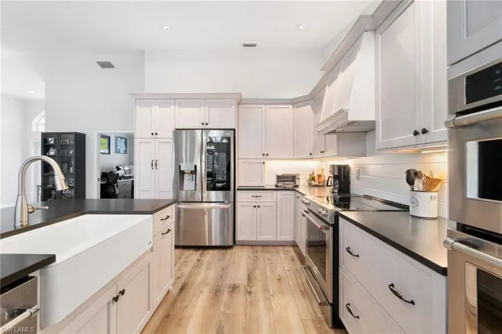Double ovens and lots of counter space make this a dream kitchen