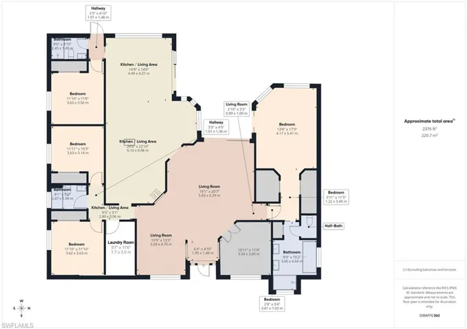 View of floor plan / room layout