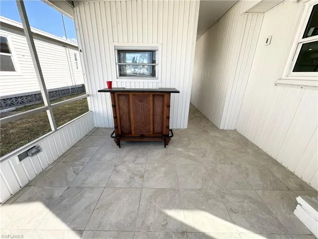 Rear lanai