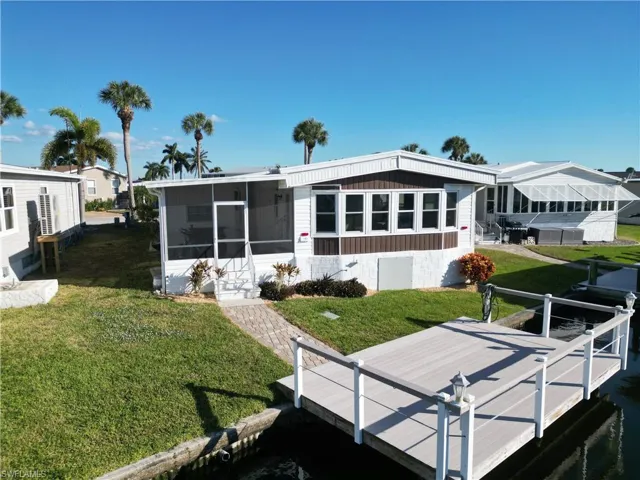 Large dock over the water