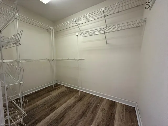 Large Walk In Closet in Master Bedroom