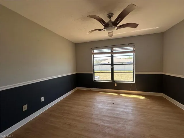 Bedroom #2 with Chair Rail