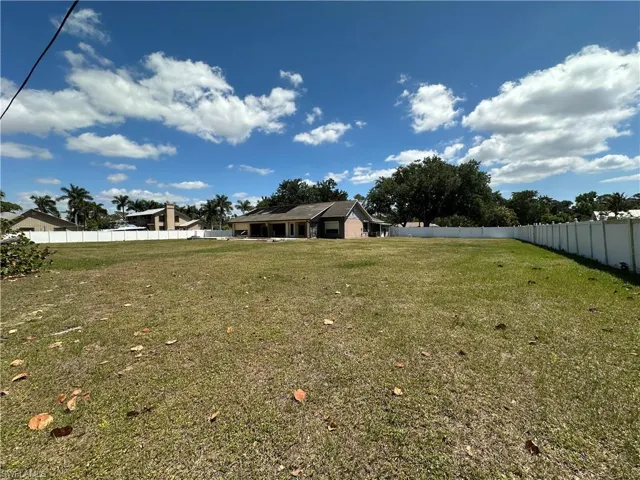 Left Side of the Backyard