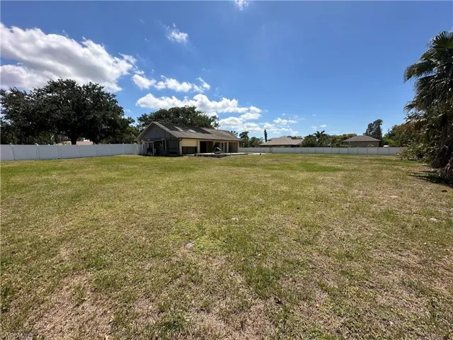 Right Side of Backyard
