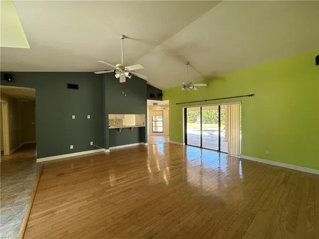View From the Master Bedroom into the Living Area