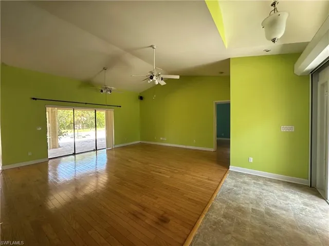 Front Entrance & Living Room has Pocket Sliding Doors that Opens to the Pool & Spa Outdoor Deck
