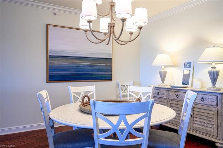 Formal dining area