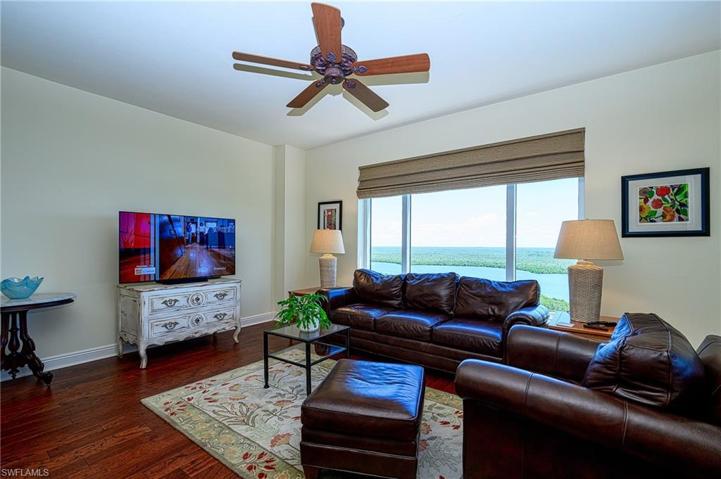 Custom window shades throughout home