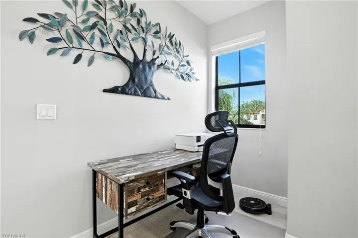 Office featuring baseboards