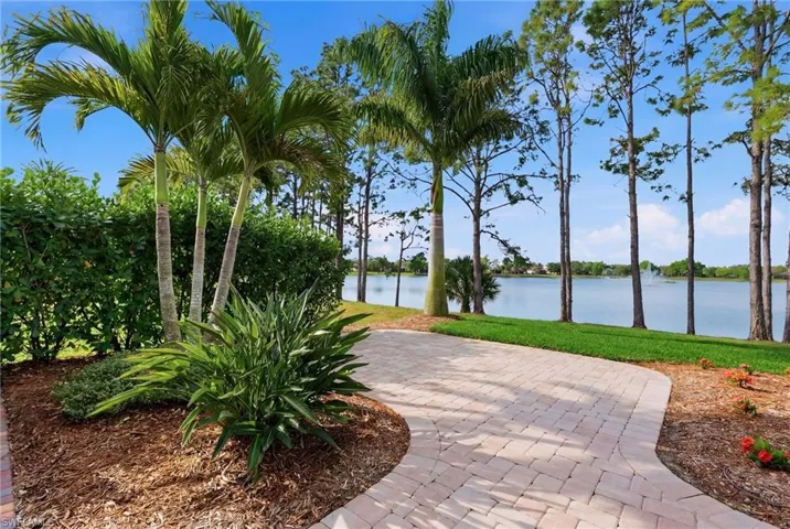 View of property's community featuring a water view
