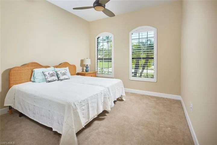 Lovely second bedroom - very private!