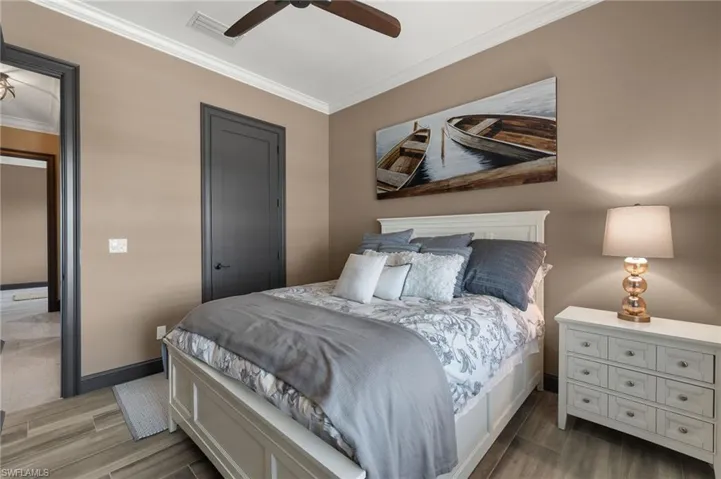 Bedroom #2 with an spacious closet.