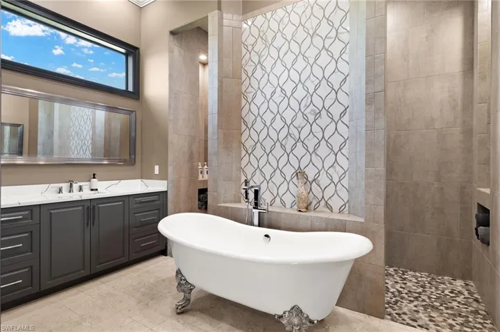 Additional view of Master Bathroom featuring an additional vanity cabinet.