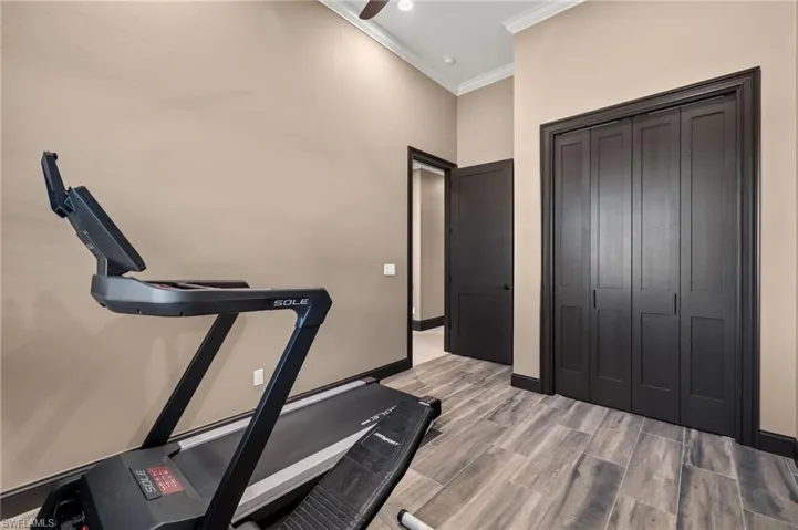 Workout room/ bedroom #4 additional view.