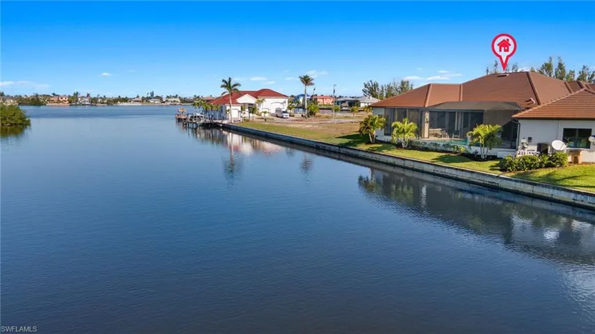 View of the canal looking north.