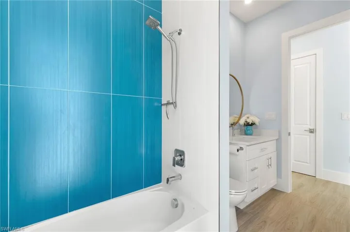 Guest bathroom shower