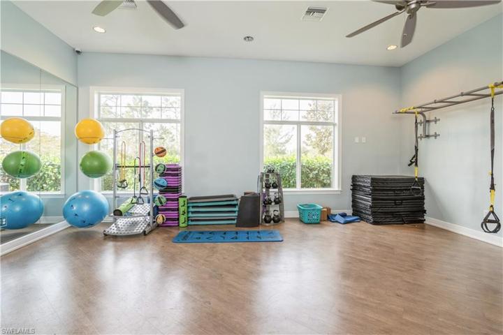 Yoga classroom