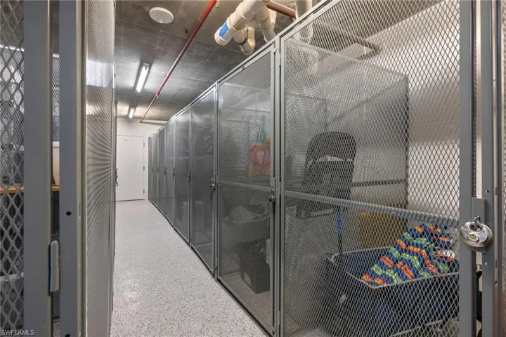 View of storage room