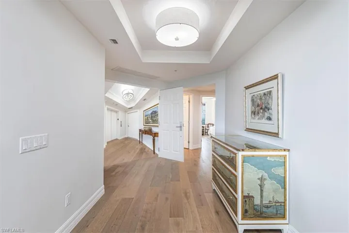 Private elevator opens up directly to your condo