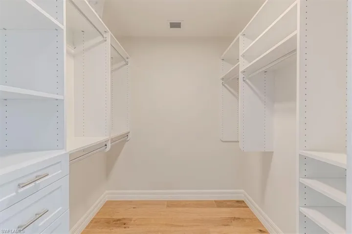 Master Bedroom 1st Walk in closet