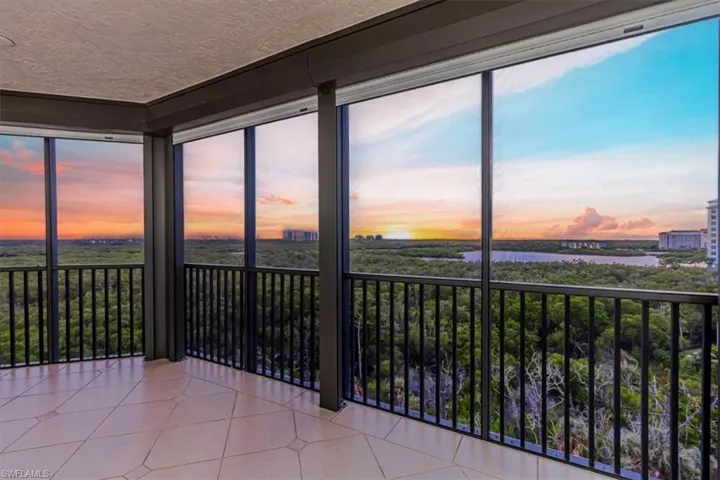Screened in Balcony overlooking the Mangroves & Gulf