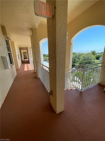 Corridor outside unit