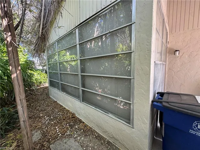 View of exterior details