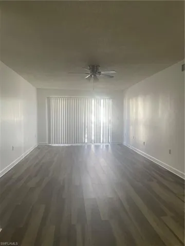 The living room has a good size