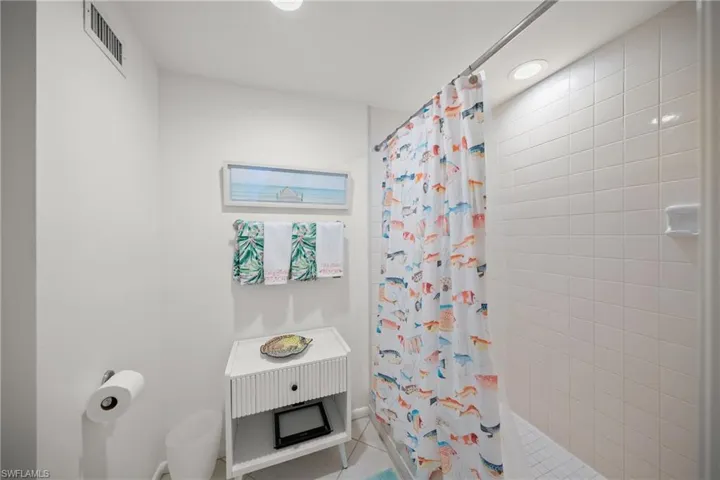 shower area master bathroom