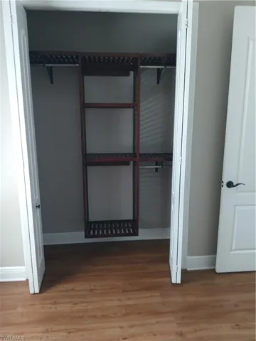 View of closet