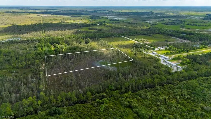 Aerial view of 33715 Oil Well Rd. All locational lines are estimated. Buyer to verify via survey.