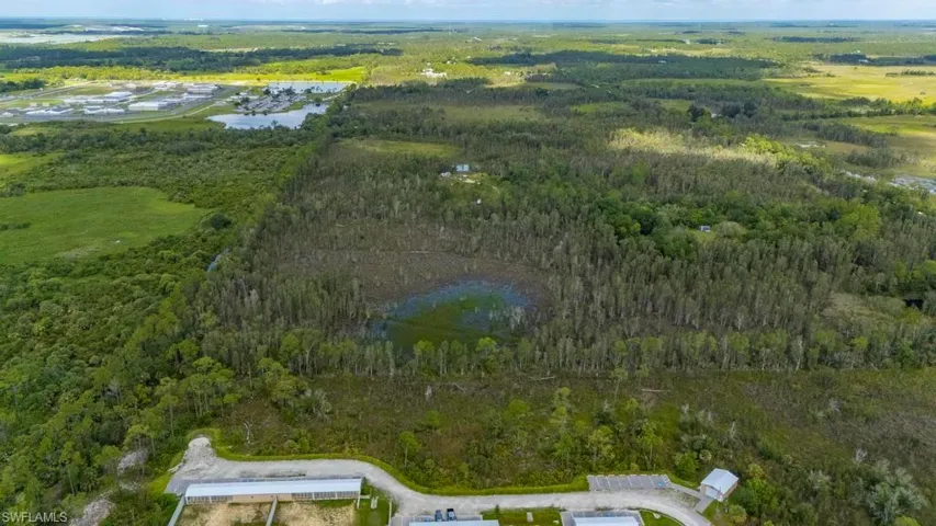 Aerial view of 33715 Oil Well Rd.
