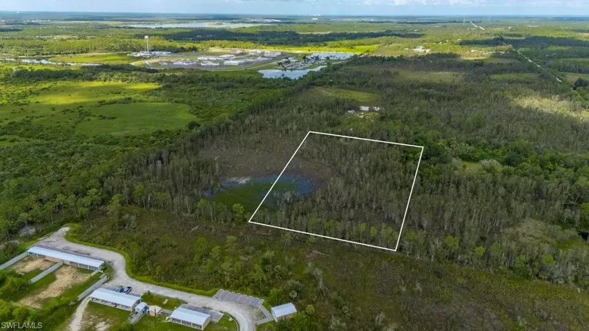 Aerial view of 33715 Oil Well Rd. All locational lines are estimated. Buyer to verify via survey.