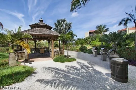 BBQ Gazebo With Three Gas Grills