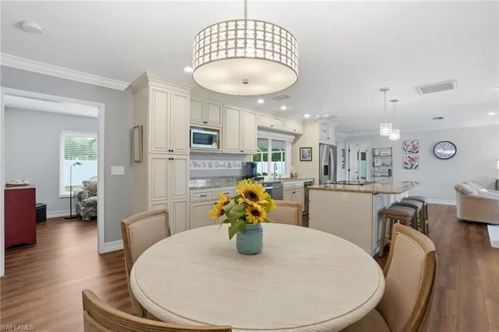 Dining area