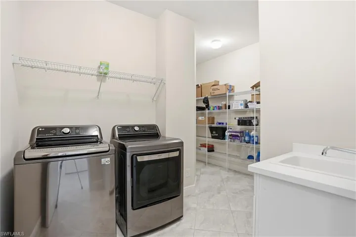 Large laundry/Pantry area- Virtually enhanced